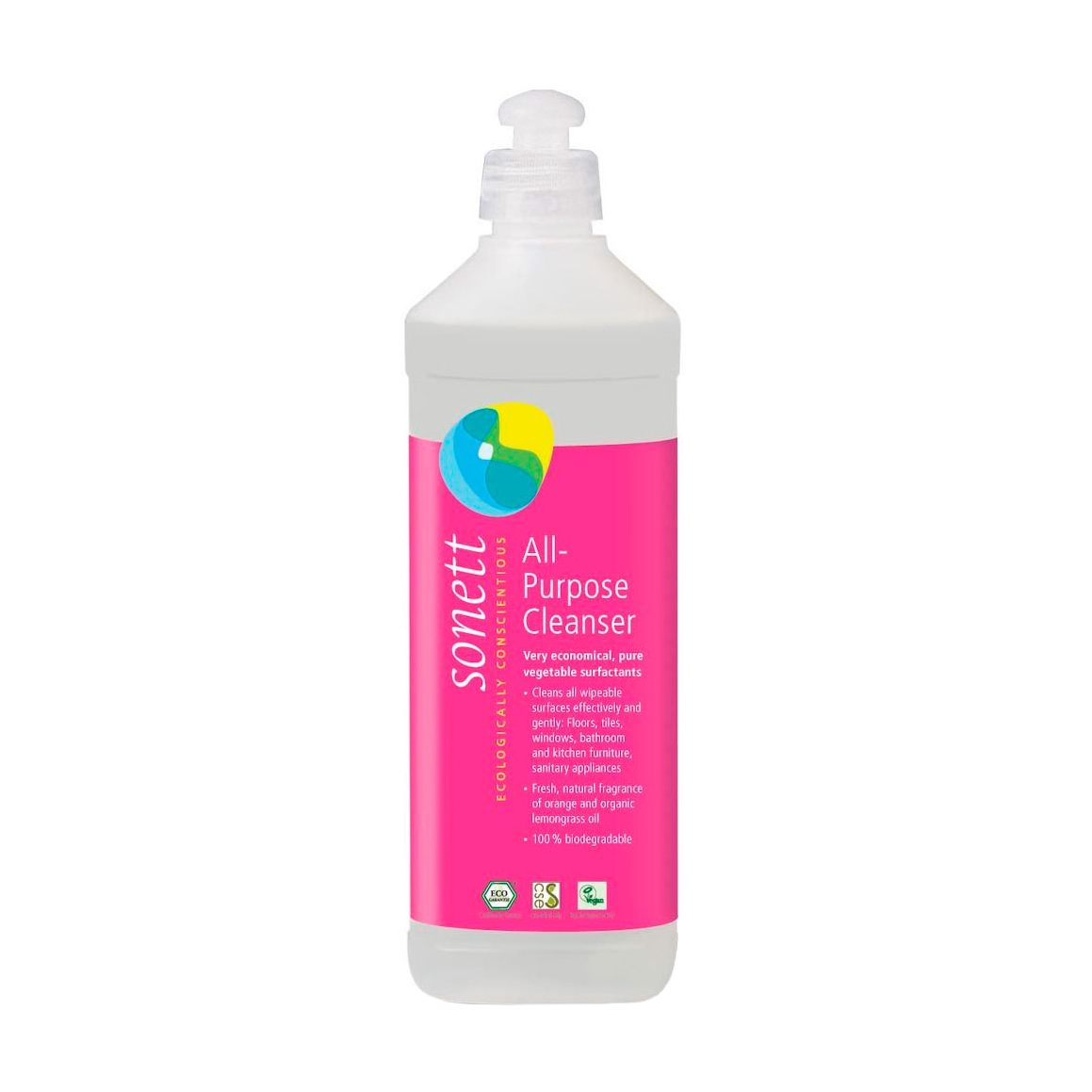 Універсальний органічний засіб для миття Sonett, 1 л